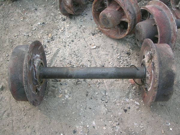 礦車輪對 礦車輪對